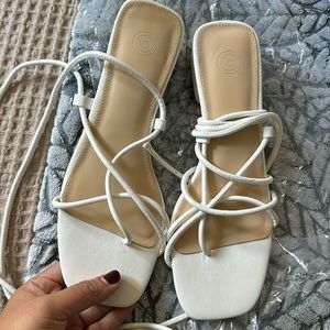 White Sandals
